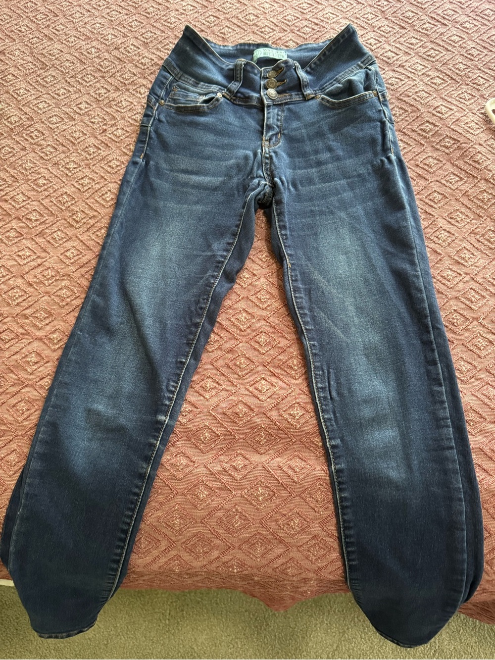 Wax Jean Women's Dark Blue Skinny Jeans Size 3